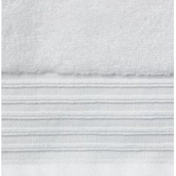 Полотенце для лица и рук JYSK Sorunda, 50x100 см, хлопок, белый