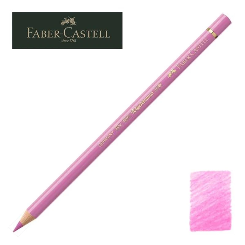 Цветной карандаш Faber-Castell Polychromos, цвет 119, Light Magenta Цветной карандаш Faber-Castell Polychromos, цвет 119, Light Magenta