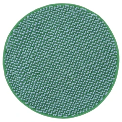 Коврик для ванной IKEA Toftbo, полиэстер, зеленый/голубой, 55 см