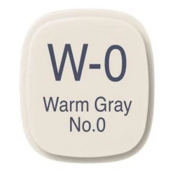 Маркер Copic Classic, W-0 Warm Gray