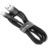 Кабель USB Baseus Cafule Lightning Cable 2A 3m Gray/Black (CALKLF-RG1) Кабель USB Baseus Cafule Lightning Cable 2A 3m Gray/Black (CALKLF-RG1)