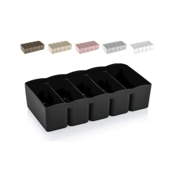 Органайзер для мелочей Dunya Plastik 07410 прямоугольник, 15.5x30.5x8 см, пластик, 5 секций, в ассортименте Органайзер для мелочей Dunya Plastik 07410 прямоугольник, 15.5x30.5x8 см, пластик, 5 секций, в ассортименте