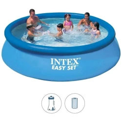 Hovuz Intex Easy Set 28132, mavi, 5621 l, 366х76 sm