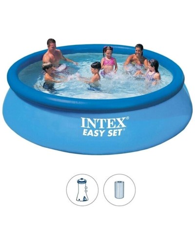 Hovuz Intex Easy Set 28132, mavi, 5621 l, 366х76 sm