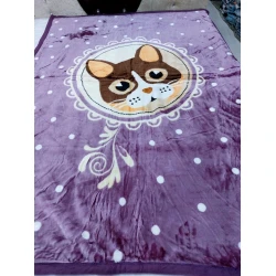 Одеяло детское MiraNova CTS-023, фиолетовое, 150х200 см