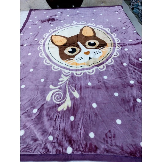 Одеяло детское MiraNova CTS-023, фиолетовое, 150х200 см Одеяло детское MiraNova CTS-023, фиолетовое, 150х200 см