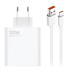 Сетевое зарядное устройство Xiaomi 120W Charging Combo (Type-A), Белый