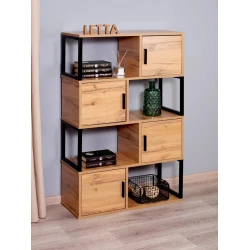 Stellaj 3563_LETNEWChessVot, LDSP, qəhvəyi, 120x30x75 sm Stellaj 3563_LETNEWChessVot, LDSP, qəhvəyi, 120x30x75 sm