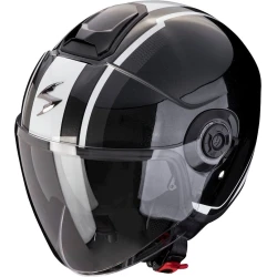 Motosikl dəbilqəsi Scorpion EXO-CITY II VEL Metal Black/White, ölçü S