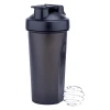 Шейкер Whey_shaker05, пластик, черный, 600 мл