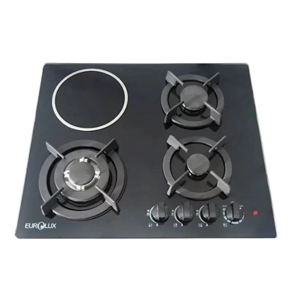 Варочная поверхность Eurolux EU-GH2646GGCD Варочная поверхность Eurolux EU-GH2646GGCD