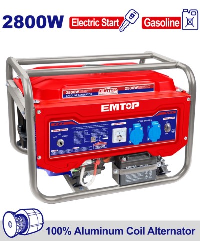 Benzin generator Emtop EGGRD2822