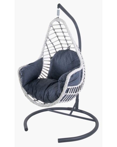 Asma kreslo Kule SP_6320, 120х80х85 sm, antrasit/ağ