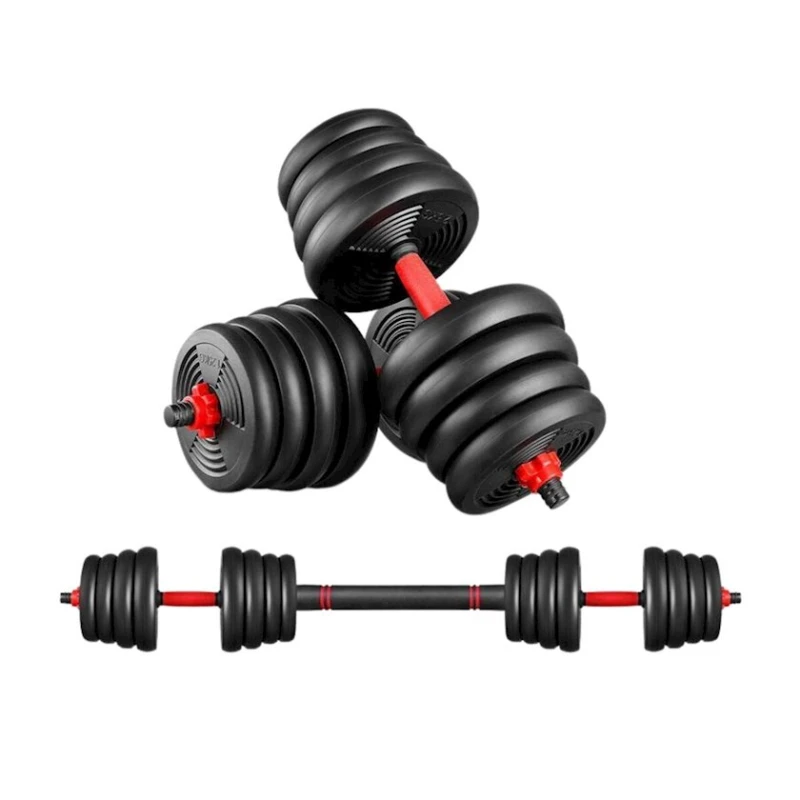 Plastik qantel-ştanq dəsti 40 kq EAST Sport 2147, 20 x 20 kq Plastik qantel-ştanq dəsti 40 kq EAST Sport 2147, 20 x 20 kq