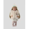 Кукла Reborn M4924, с мехом, белая, 55 см