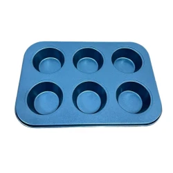 Keks üçün qəlib K868, 26x18 sm, 6 əd