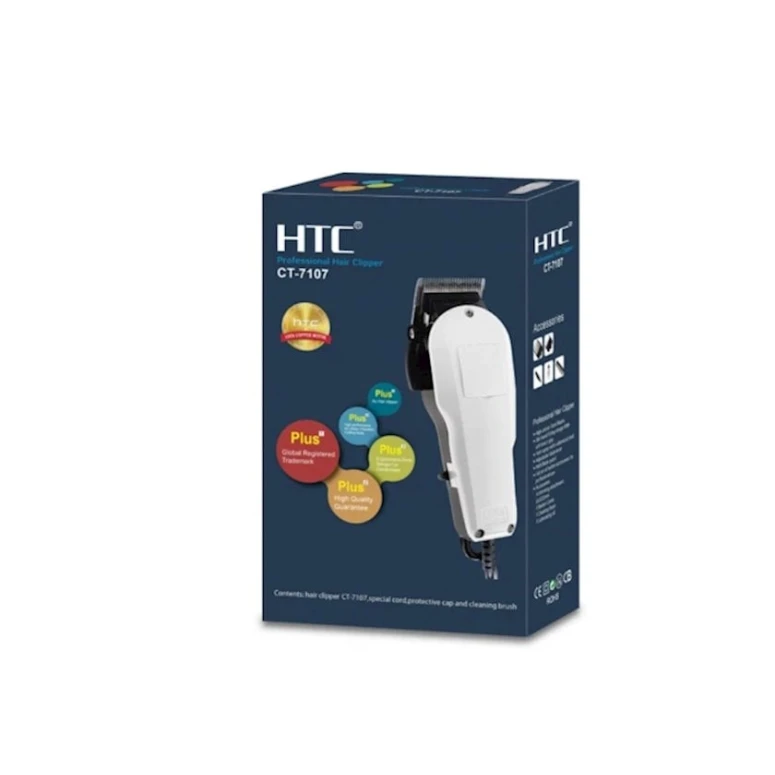 Saç kəsimi üçün universal trimmer HTC CT-7107 White Saç kəsimi üçün universal trimmer HTC CT-7107 White