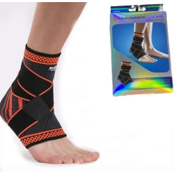 Суппорт для голеностопа Sıbote B511, черный/оранжевый