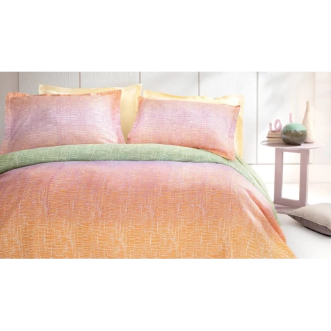 Комплект постельного белья Yataş Mello, пике 160x220 см, простыня 100x200x36 см, наволочка 50x70 см, односпальный, хлопок, разноцветный