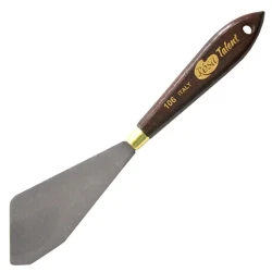 Мастихин Rosa Talent Classic, нержавеющая сталь/дерево, нож макси, 10 см, № 106