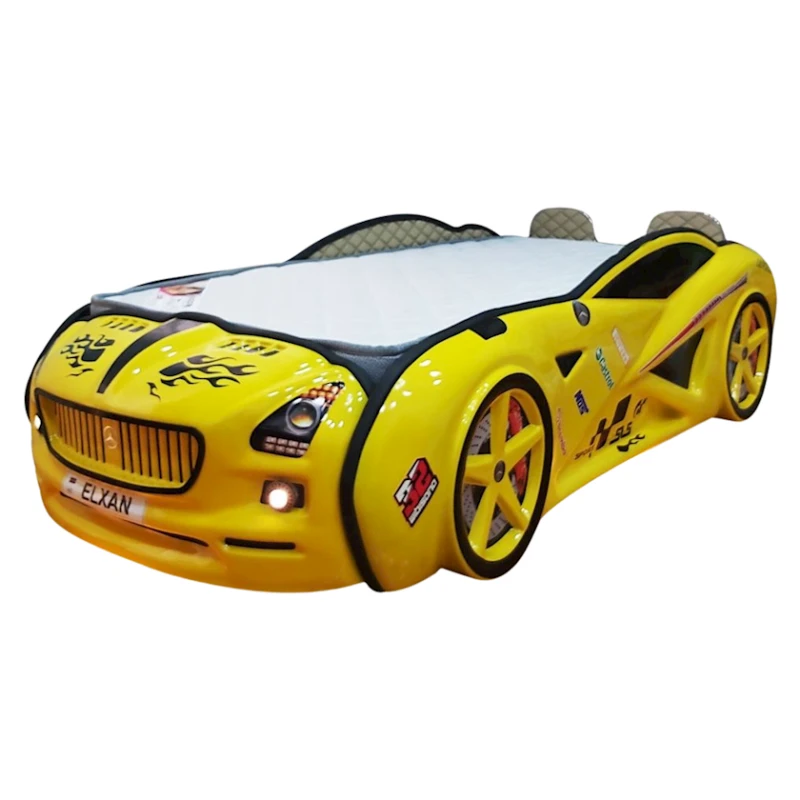 Кровать FULL 3D SLS Z3, 120x193 см, желтый Кровать FULL 3D SLS Z3, 120x193 см, желтый