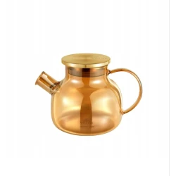 Заварной чайник Wilmax 888810003/A, 950 мл, прозрачный/золотистый