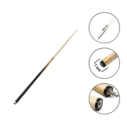 Бильярдный кий 1597/4, черный, 160 см, раскладной Бильярдный кий 1597/4, черный, 160 см, раскладной