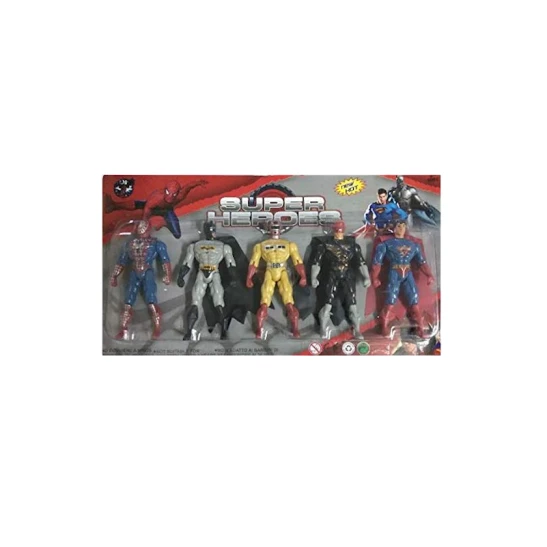 Набор фигурок Kaizen Kids Hero Set 5 в 1 hero_626, 5 фигурок, 3+ лет Набор фигурок Kaizen Kids Hero Set 5 в 1 hero_626, 5 фигурок, 3+ лет