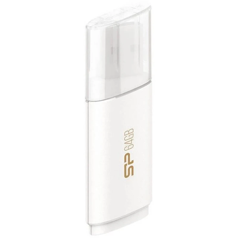 Флешка Silicon Power Blaze B06 64 GB White (SP064GBUF3B06V1W) Флешка Silicon Power Blaze B06 64 GB White (SP064GBUF3B06V1W)