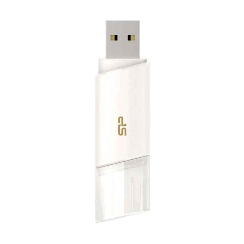 Флешка Silicon Power Blaze B06 64 GB White (SP064GBUF3B06V1W) Флешка Silicon Power Blaze B06 64 GB White (SP064GBUF3B06V1W)