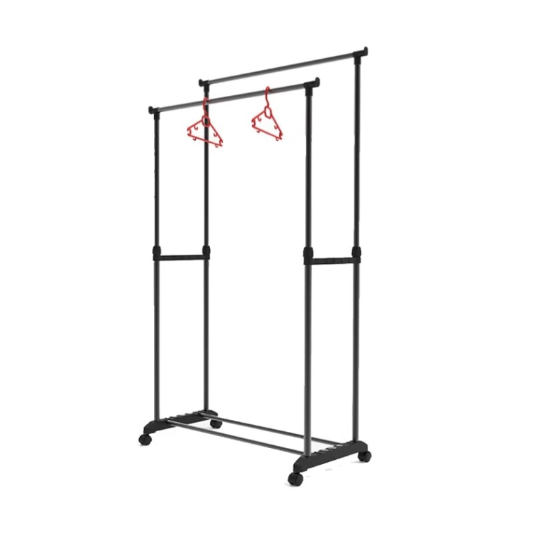 Передвижная вешалка для одежды Perilla aski_18004, металл/пластик, черная, 42x80x88/153 см Передвижная вешалка для одежды Perilla aski_18004, металл/пластик, черная, 42x80x88/153 см