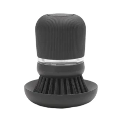 Fırça qab yuyunması üçün Brabantia 302626, 9.8x6.4x5.7 sm, plastik, boz