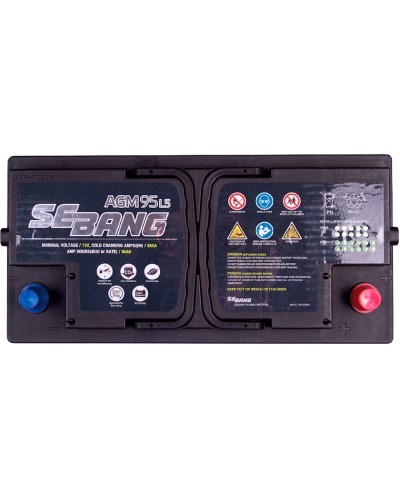 Avtomobil akkumulyatoru Sebang AGM 95L5 95Ah 850A R+