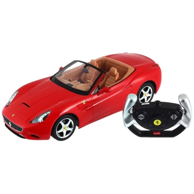 Radio ilə idarə olunan maşın Rastar Ferrari California 1:12, qırmızı, KahnToys172