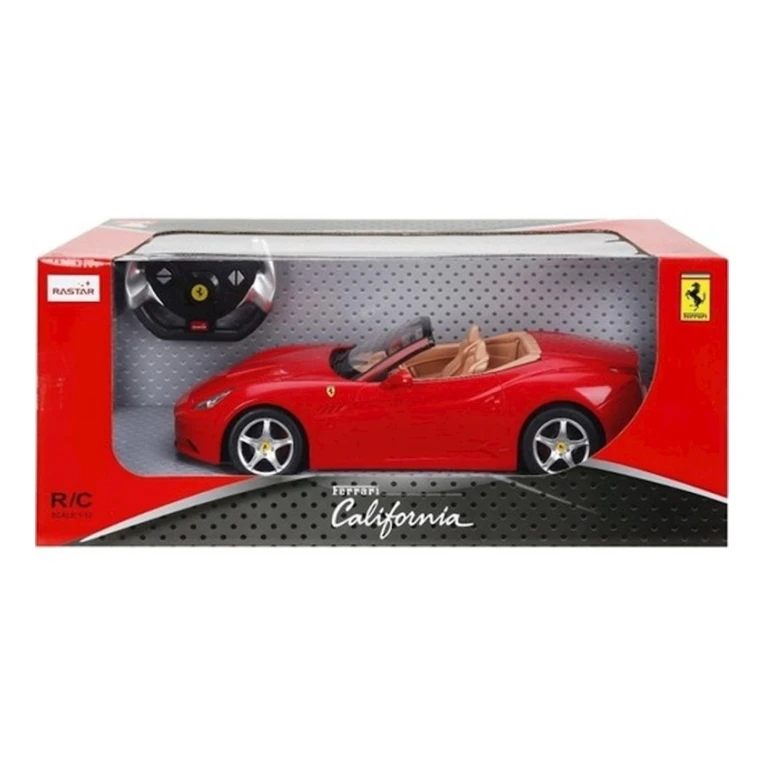 Radio ilə idarə olunan maşın Rastar Ferrari California 1:12, qırmızı, KahnToys172