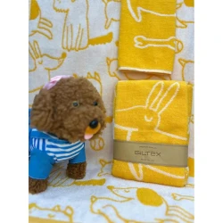 Набор полотенец детские Giltex Good boy, хлопок, 50x90/50x30 см, оранжевый, 2 шт Набор полотенец детские Giltex Good boy, хлопок, 50x90/50x30 см, оранжевый, 2 шт