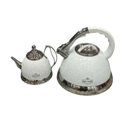 Набор чайников RH107, гранит, белый, 4.5/1 л