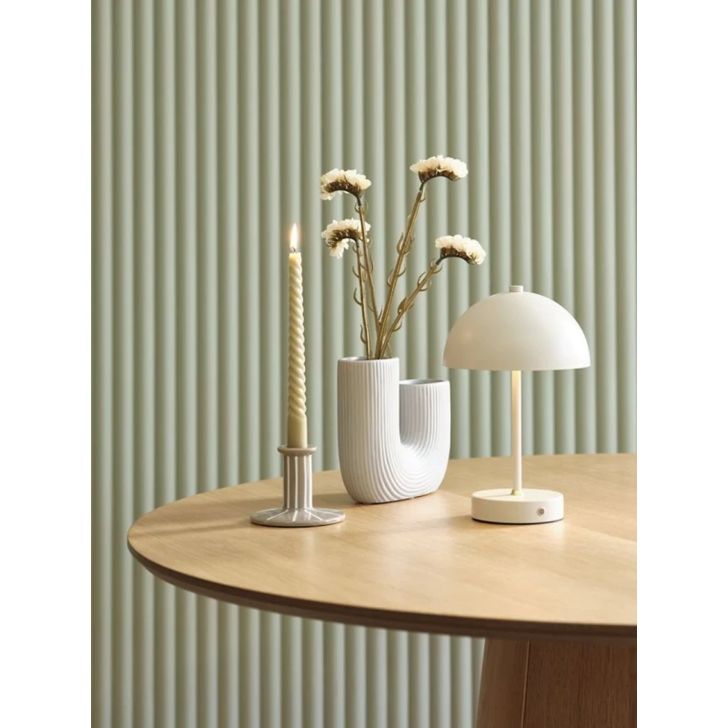 Настольный светильник JYSK Kent, 16x25 см пластик/сталь, светло-серый Настольный светильник JYSK Kent, 16x25 см пластик/сталь, светло-серый