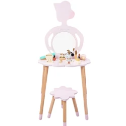 Трюмо 3141GB.GB-0308, дерево, розовый/коричневый, 59x41x12.5 см Трюмо 3141GB.GB-0308, дерево, розовый/коричневый, 59x41x12.5 см