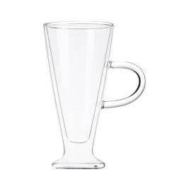 Набор чашек для латте Ardesto 2 шт, 230 мл, стекло, прозрачный