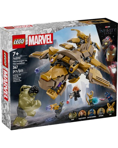 Konstruktor LEGO Marvel The Avengers vs. The Leviathan 76290, 7+ yaş, 347 element