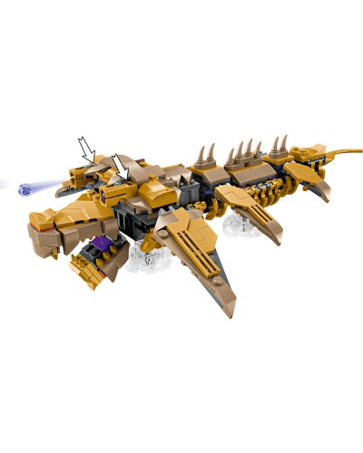 Konstruktor LEGO Marvel The Avengers vs. The Leviathan 76290, 7+ yaş, 347 element
