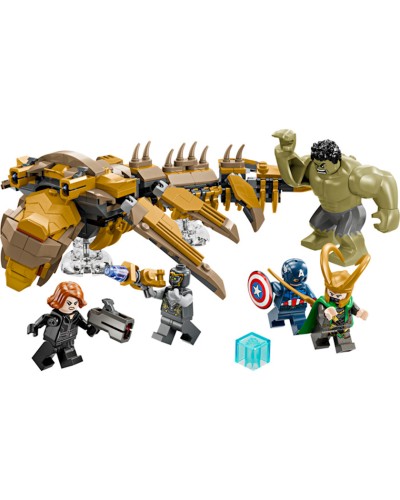 Konstruktor LEGO Marvel The Avengers vs. The Leviathan 76290, 7+ yaş, 347 element