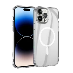 Çexol Hoco Magnetic Series Apple iPhone 14 Pro üçün Transparent