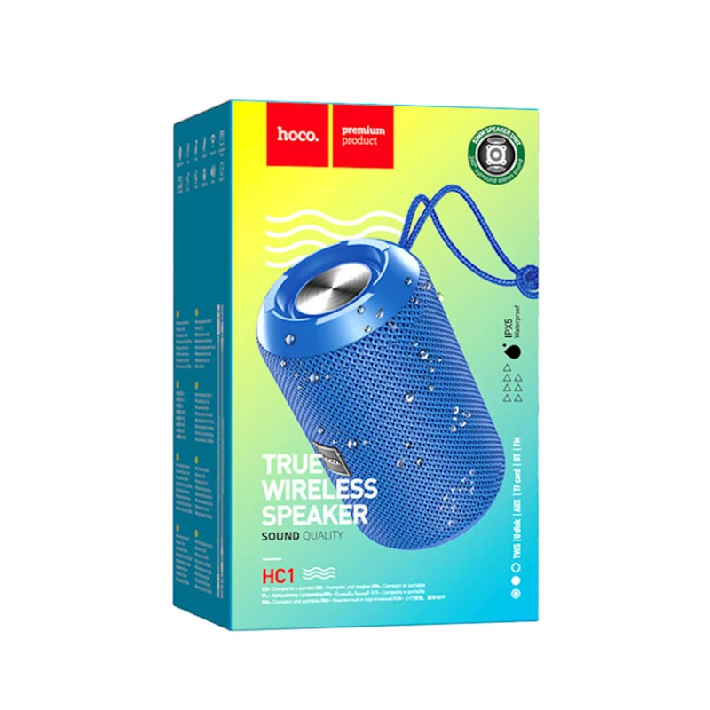 Портативная колонка Hoco HC1 Blue