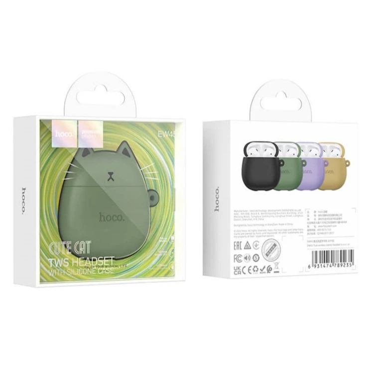Simsiz qulaqlıq Hoco Teledoctor-EW45 Cute Cat Forest
