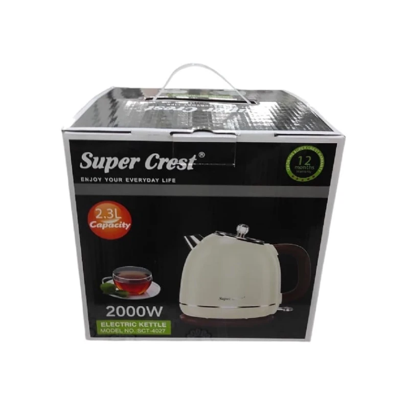 Электрочайник Super Crest SCT-4027 Бежевый