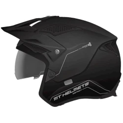 Мотошлем MT Helmets District SV Solid A1 Matt Black S