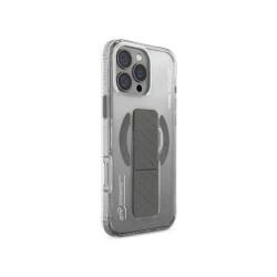Чехол Skinarma Mag-Charge Grip-Stand для Apple iPhone 16 Pro Grey