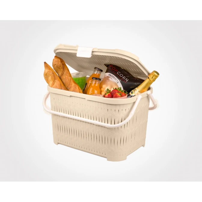 Многофункциональный органайзер EF98, 43x33x29 см, белый